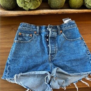 Levi's Blue Jean Shorts size 25 501 shorts women’s